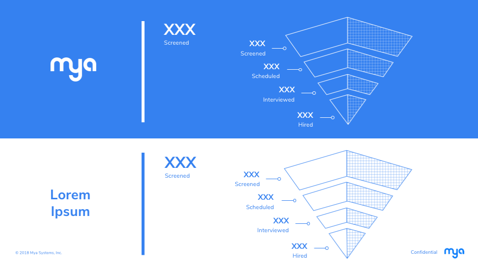 Comparison slide template
