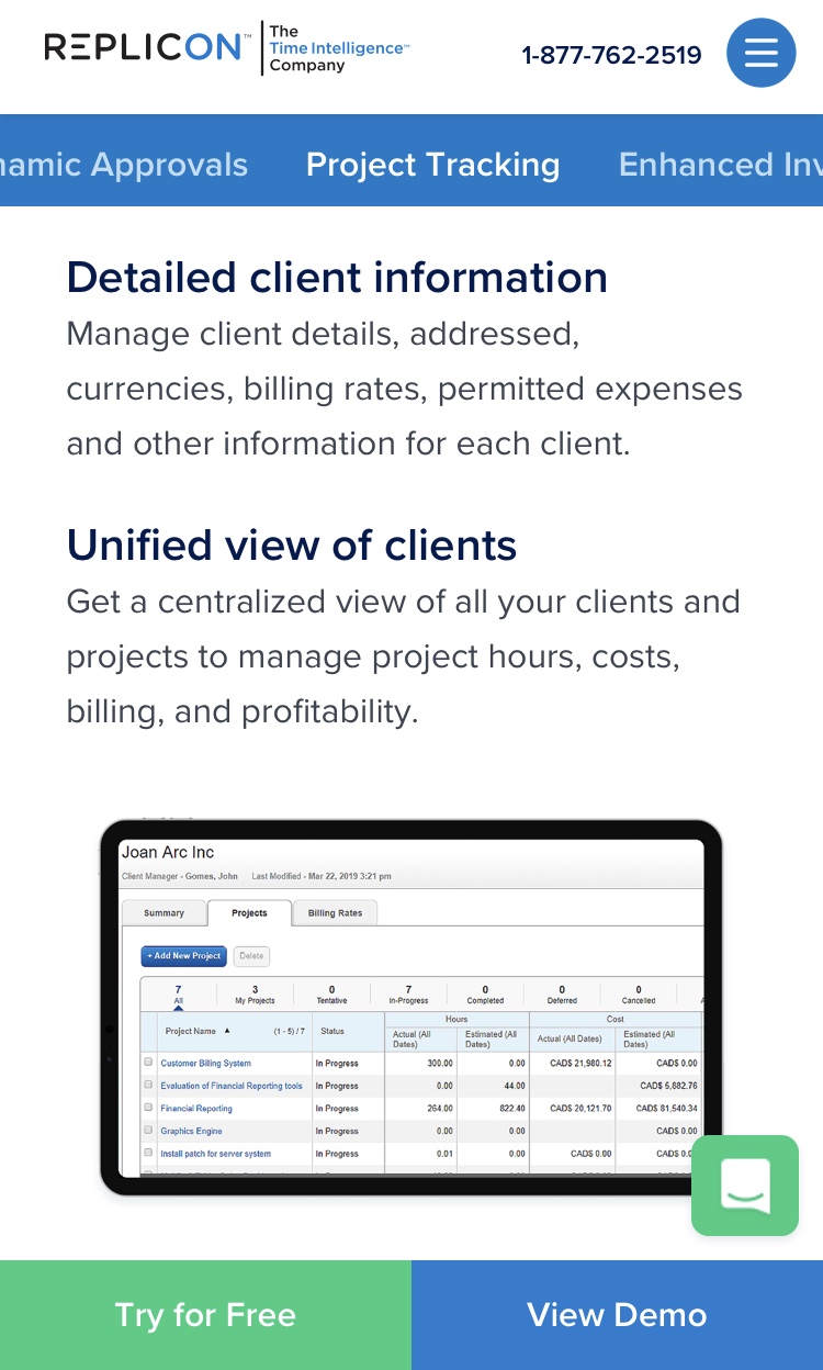 Mobile View - Final product page body layout with fixed tab links